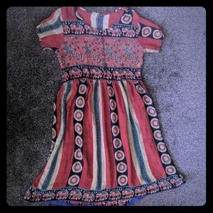 Vintage boho dress